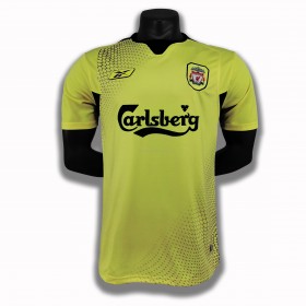 Herre Fotballdrakter Liverpool Borte Retro 2004-2005 Kortermet